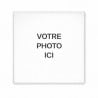 Sous verre en verre avec votre photo