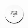 Sous verre souple rond avec votre photo