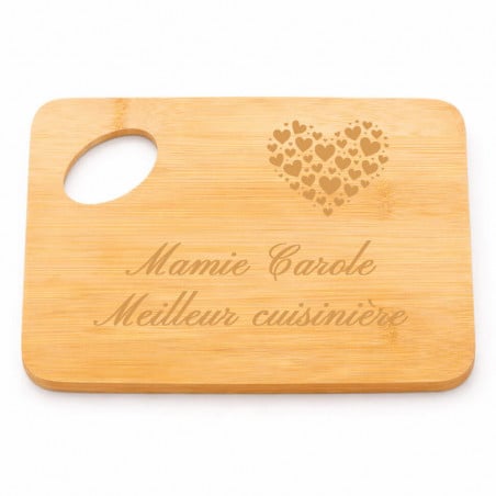 petite planche de cuisine fêtes des mamies personnalisé