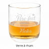 Verre à rhum père fect gravé