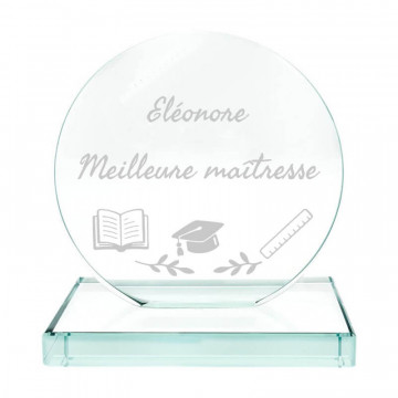 Trophée enseignants personnalisé | Cadeau de fin d'année