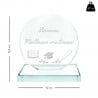 Dimension trophée maîtresse personnalisé