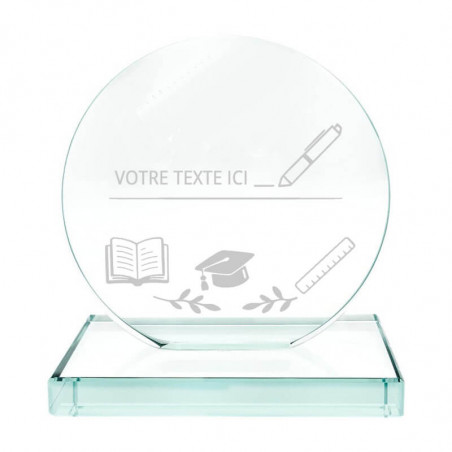 Trophée maitre personnalisé