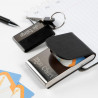 Porte carte et porte clé avec texte