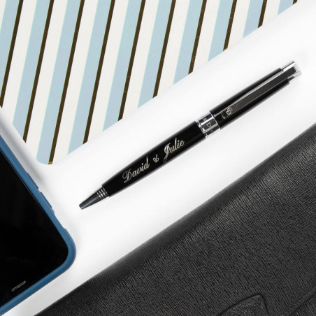 Stylo bille Charles Dickens gravé