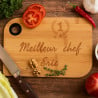 Petite planche de cuisine gravée