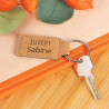 Porte clef liège personnalisé