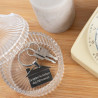 Porte clef maison personnalisable