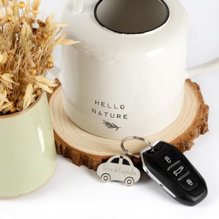 Porte clés voiture personnalisable