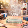 Trophée meilleur papa à personnaliser