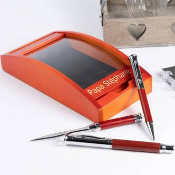 Coffret stylo gravé personnalisé