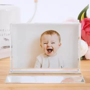 Cadre verre personnalisé photo