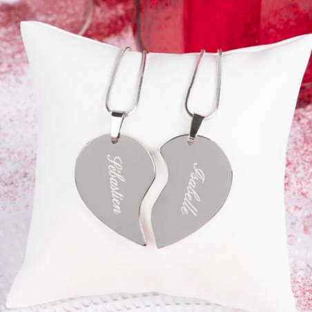 Pendentif cœur séparable