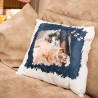 Coussin polaire personnalisé