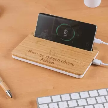 Support smartphone avec chargeur