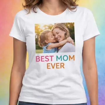 Tee shirt femme personnalisé photo