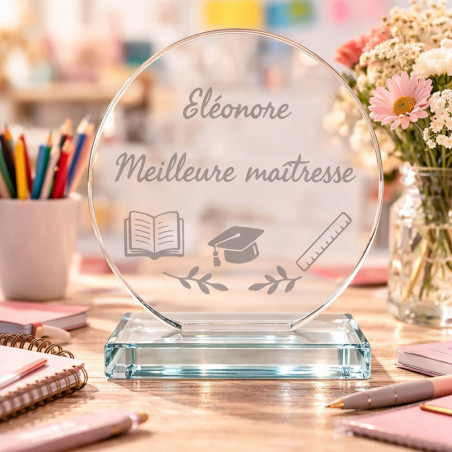 Trophée maîtresse gravé