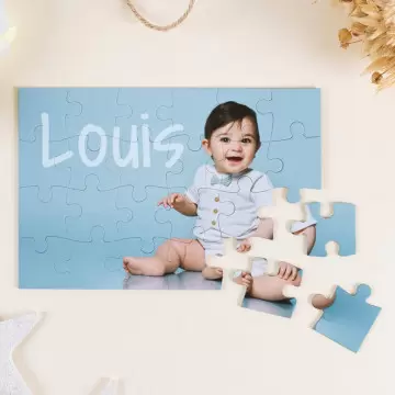 Petit puzzle personnalisable photo