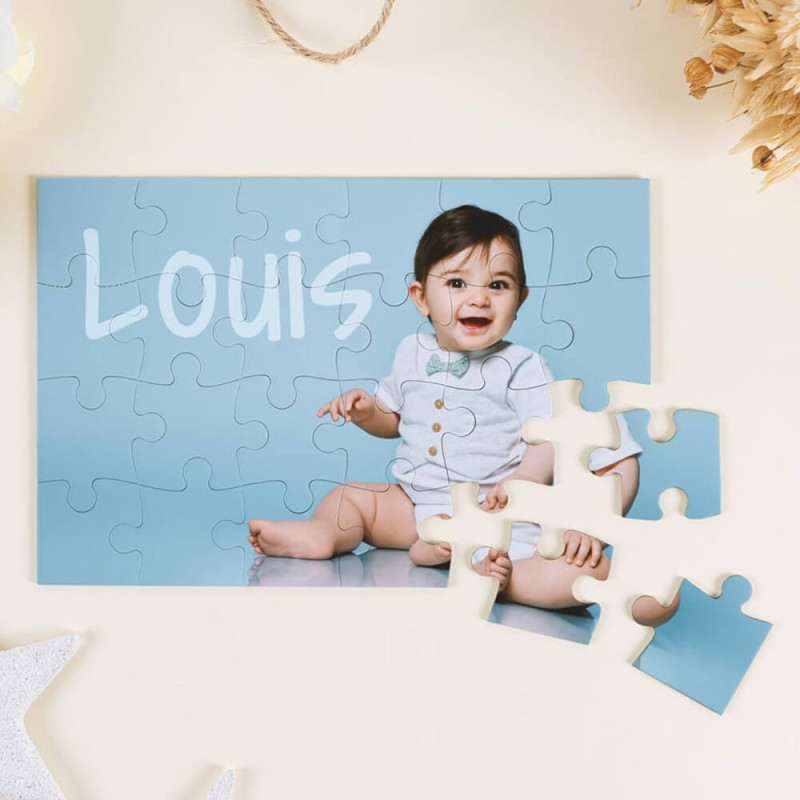 Petit puzzle personnalisable photo