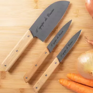 Set de 3 couteaux de cuisine