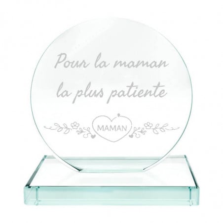 Trophée pour maman personnalisé