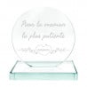 Trophée pour maman personnalisé