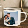 Mug émaillé personnalisé