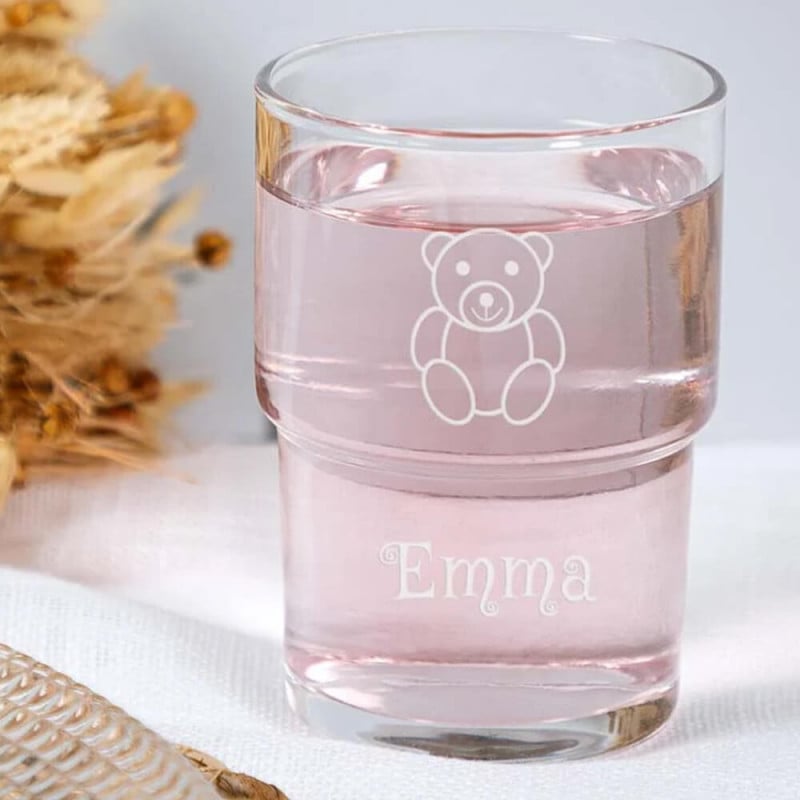 Verre à eau personnalisable