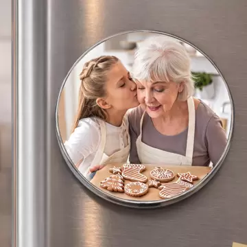 Magnet métal rond personnalisé