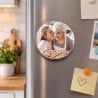 Magnet métal rond personnalisable