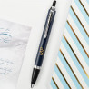 Stylo bille Parker bleu gravé