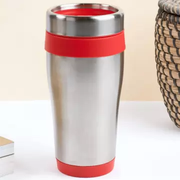 Mug isotherme rouge