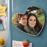 Magnet cœur personnalisé photo