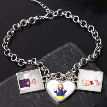 Bracelet 3 photos personnalisé