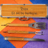 Coffret en bois barbecue personnalisé