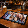 Tapis de bar personnalisé photo