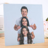 Cadre photo verre personnalisé