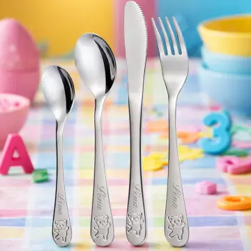 Couverts oursons pour enfants personnalisés