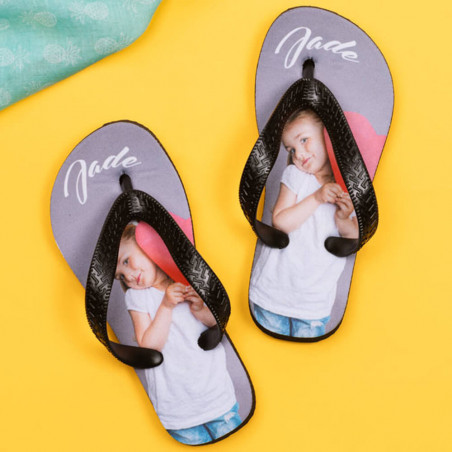 Tongs enfants personnalisés