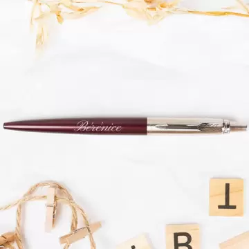 Stylo Parker Jotter violet personnalisé