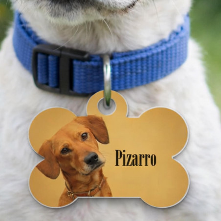 Médaille animal os personnalisé
