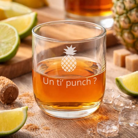 Verre rhum personnalisé