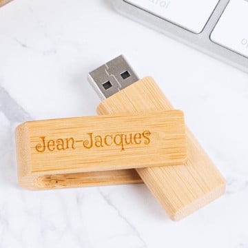 Clé USB bois personnalisé 16 Go