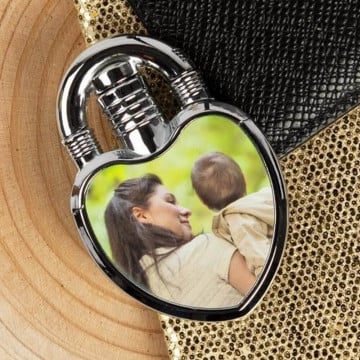 Briquet gaz cœur personnalisé