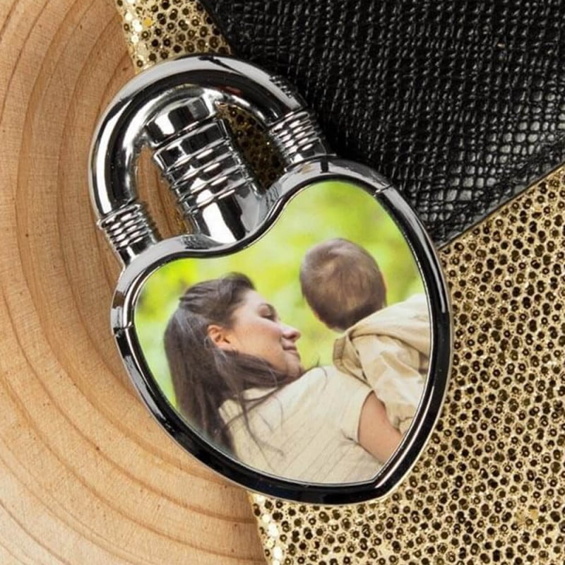 Briquet gaz cœur personnalisé