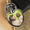 Briquet gaz cœur personnalisé