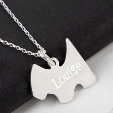 Pendentif chien personnalisé