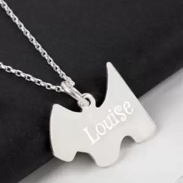 Pendentif chien personnalisé