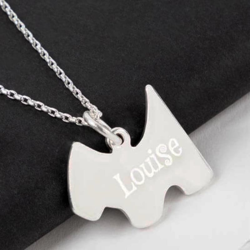 Pendentif chien personnalisé