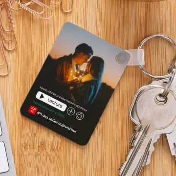 Porte clé Netflix personnalisé